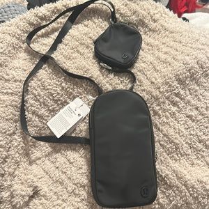 lululemon crossbody modular phone black